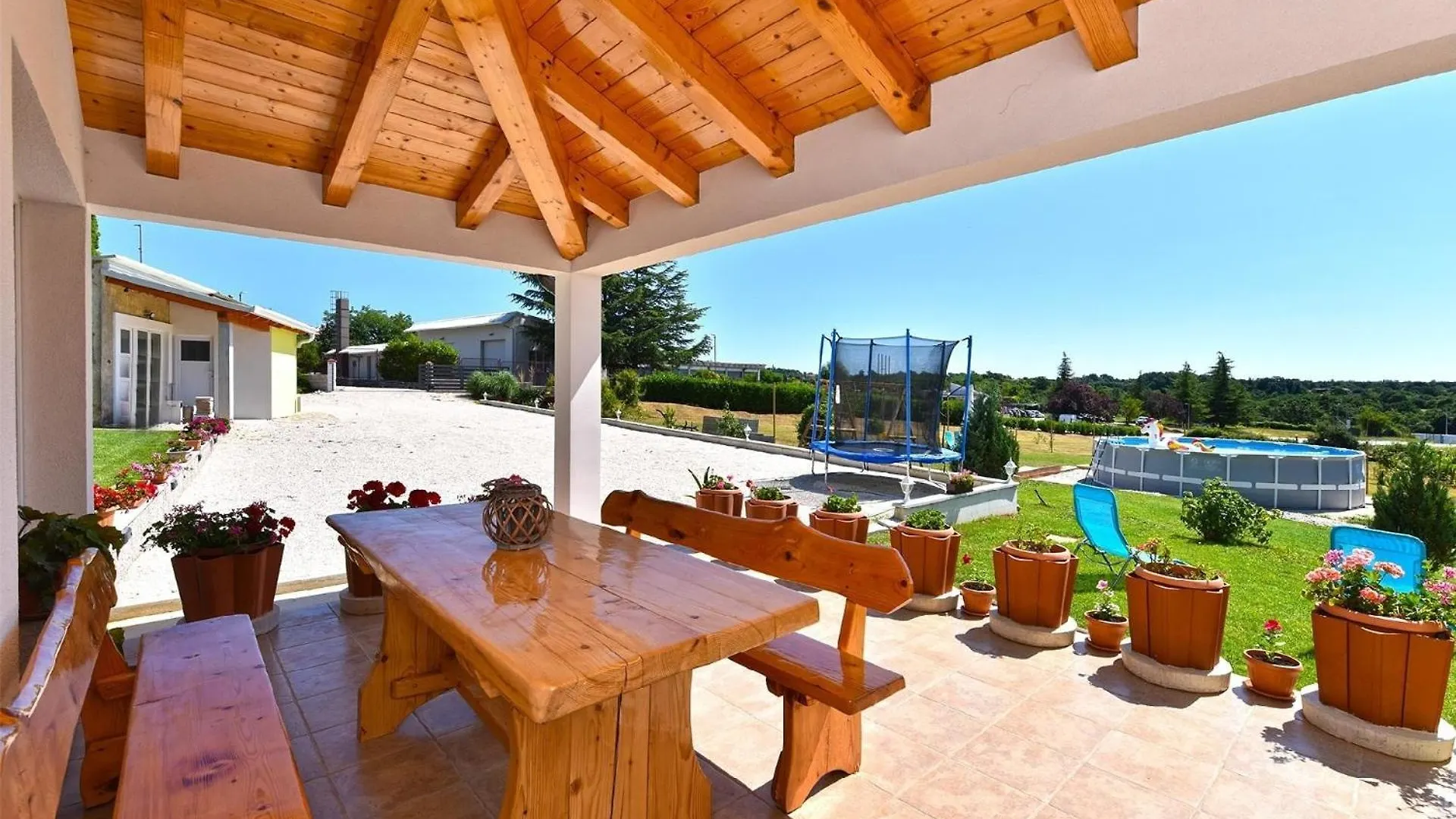 Ferienhaus Mit Privatpool Fuer 6 Personen Ca 67 Qm In Zminj, Istrien Binnenland Von Istrien 0*, Žminj